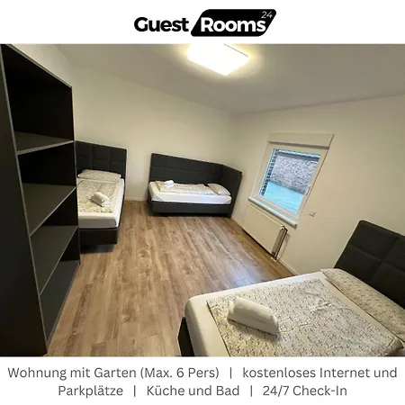 Wohnung Mit Garten Eg - Guestrooms24 - Marl Zewnętrze zdjęcie