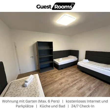 Wohnung Mit Garten Eg - Guestrooms24 - Marl Zewnętrze zdjęcie